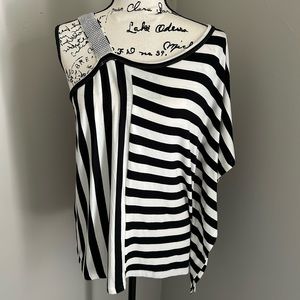 Belldini Off the Shoulder Tunic Top